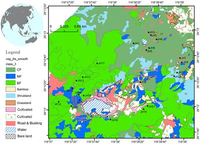 Quadrat soil pollen signal reflects plant important values in forests and shrublands from subtropical China